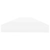 vidaXL Estante flotante de pared blanco y roble MDF 90x23,5x3,8 cm
