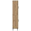 vidaXL Alacena Roble artesanal 69,5 x 34 x 180 cm Madera contrachapada