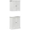 vidaXL Juego de muebles de ba&ntilde;o 2 uds. y Antiguo 67,5 x 34 x 80 cm