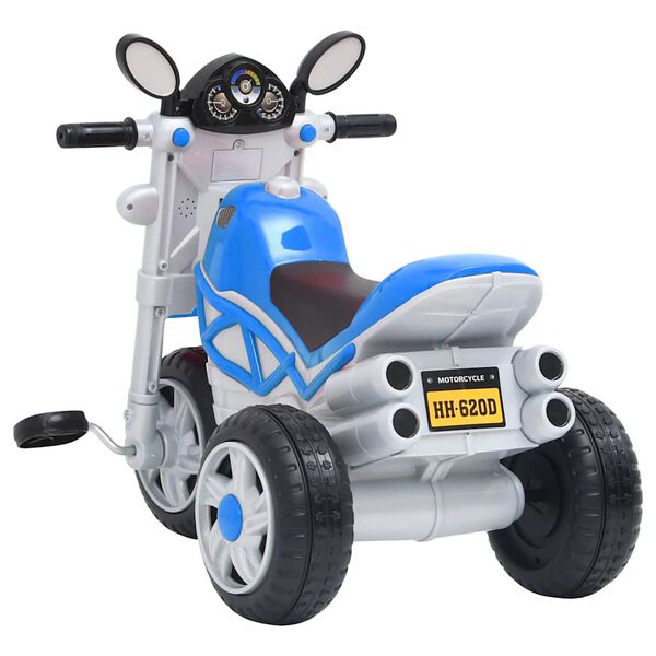 vidaXL Triciclo para niños azul