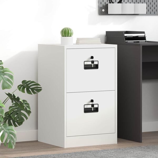 vidaXL Mueble archivador 44 x 50 x 106.5 cm Acero Laminado en Fr&iacute;o