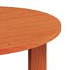 vidaXL Mesa de Caf&eacute; 2 pcs Marr&oacute;n cera Madera maciza de Pino