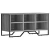 vidaXL Zapatero de madera de ingeniería gris Sonoma 90x38x45,5 cm