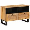 vidaXL Mueble de TV Marr&oacute;n 70 x 33 x 46 cm Madera de mango maciza