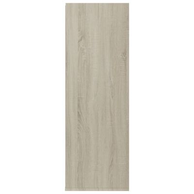 vidaXL Mueble zapatero de madera contrachapada Sonoma 54x34x100,5 cm