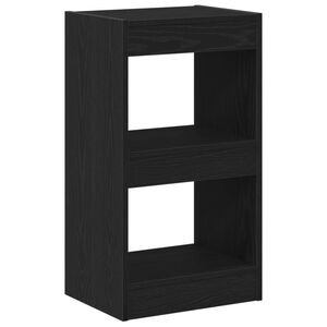 vidaXL Estanter&iacute;a para libros 2 niveles 40 x 30 x 71,5 cm Roble Negro