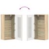 vidaXL Mueble de pared Roble Sonoma 55 x 29 x 100 cm