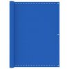 vidaXL Toldo para balc&oacute;n HDPE azul 120x500 cm