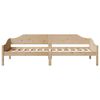 vidaXL Estructura de cama sin colchón madera maciza de pino 90x200 cm