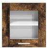 vidaXL Mueble colgante con puerta Roble ahumado 40 x 31 x 40 cm