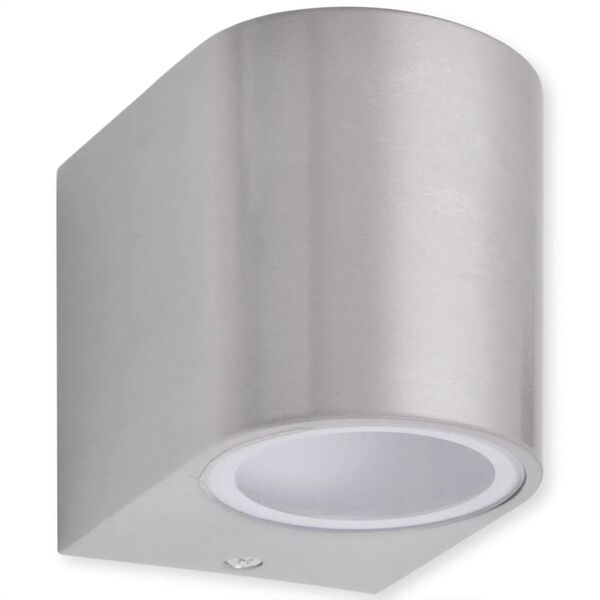 vidaXL Lámparas de pared para exteriores 2 piezas