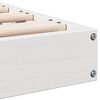vidaXL Estructura de cama Blanco 90 x 210 cm Madera maciza de Pino
