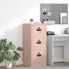 vidaXL Mueble archivador con caj&oacute;n Rosa 45,5 x 42 x 106,5 cm