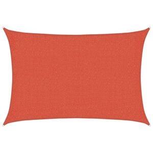vidaXL Toldo de vela HDPE terracota 160 g/m&sup2; 2x2,5 m