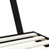 vidaXL Estructura de cama para ni&ntilde;os madera de pino negro 90x190 cm