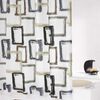 RIDDER Cortina de ducha Pattern Brown 180x200 cm