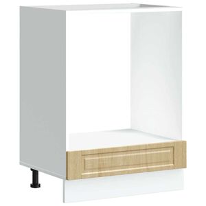 vidaXL Mueble de horno&nbsp;Porto roble sonoma madera reconstituida