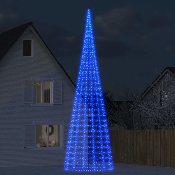 vidaXL &Aacute;rbol de Navidad 3000 LED azul 800 cm