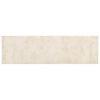 vidaXL Alfombra de cocina hormig&oacute;n crema 150 x 45 cm 100% Poliamida