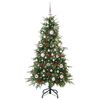 vidaXL &Aacute;rbol de Navidad artificial con ramas articuladas Verde 150 cm