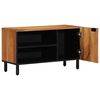 vidaXL Mueble de TV Marr&oacute;n 80 x 33 x 46 cm Madera de mango maciza