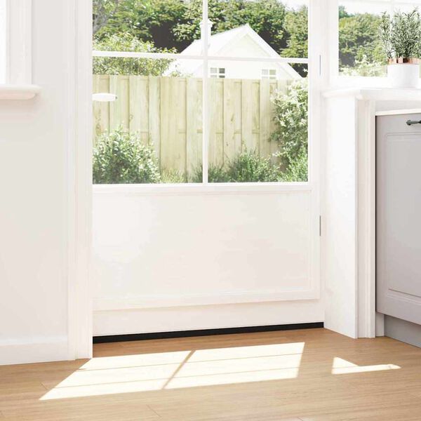 vidaXL Sellos de cepillo de puerta atornillables 2 pcs 100 cm