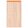 vidaXL Cortinas de cuerdas 2 uds naranja 100x250 cm