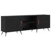 vidaXL Gabinete de TV 150 x 30 x 50 cm Roble negro