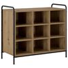 vidaXL Armario Zapatero 85 x 39,5 x 75 cm Madera de ingenier&iacute;a