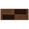 vidaXL Mueble TV madera contrachapada color marr&oacute;n roble 100x35x40 cm