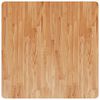 vidaXL Tablero de mesa cuadrada madera roble marr&oacute;n claro 80x80x4 cm