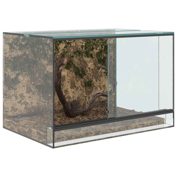 vidaXL Terrario Transparente 60 x 40 x 40 cm Cristal
