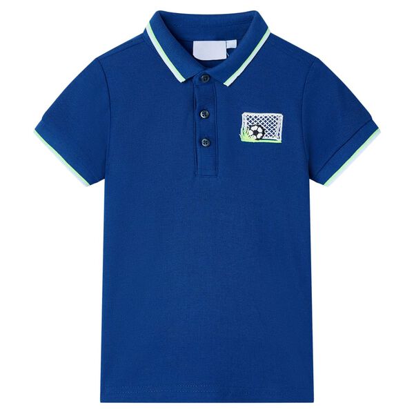 Polo infantil azul oscuro 104