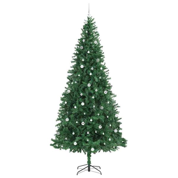vidaXL &Aacute;rbol de Navidad artificial Verde 300 cm PVC, Metal y Pl&aacute;stico