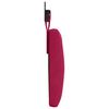 vidaXL Cabecera Colgante Rojo vino 210 x 55 x 7 cm Terciopelo