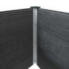 vidaXL Arriate de jard&iacute;n WPC gris 300x100x54 cm
