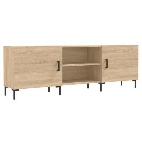 vidaXL Mueble para TV madera de ingenier&iacute;a roble Sonoma 150x30x50 cm