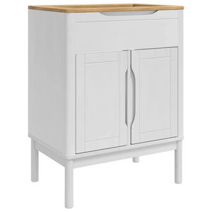 vidaXL Mueble de lavabo para ba&ntilde;o FLORO 60 x 40 x 80 cm