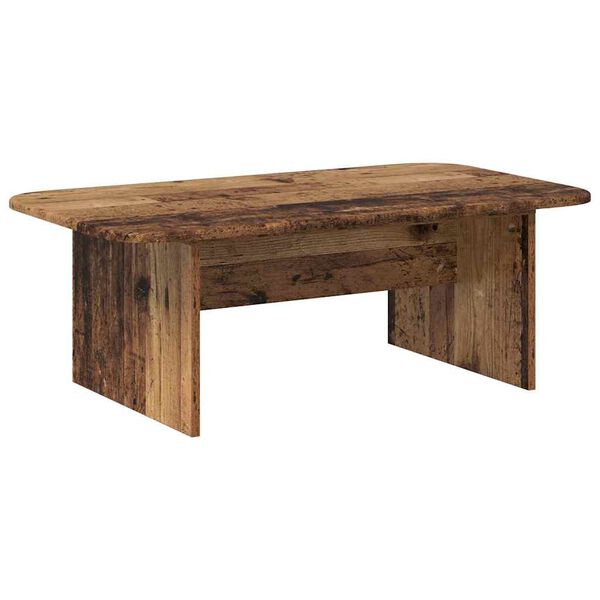 vidaXL Mesa de Caf&eacute; Madera vieja 93 x 53 x 33 cm Madera de ingenier&iacute;a