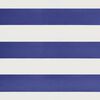 vidaXL Toldo retr&aacute;ctil autom&aacute;tico azul y blanco 5x3 m