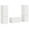vidaXL Conjunto de mueble de TV 5 uds. Madera de ingenier&iacute;a