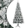 vidaXL &Aacute;rbol de Navidad artificial 120 cm PVC y Acero Verde y blanco