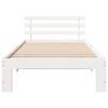 vidaXL Estructura de cama 90 x 190 cm Madera de pino macizo