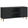 vidaXL Mueble de TV 102 x 34,5 x 50 cm Negro Madera de ingenier&iacute;a