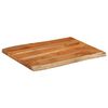 vidaXL Tablero de mesa rectangular borde natural acacia 90x60x3,8 cm