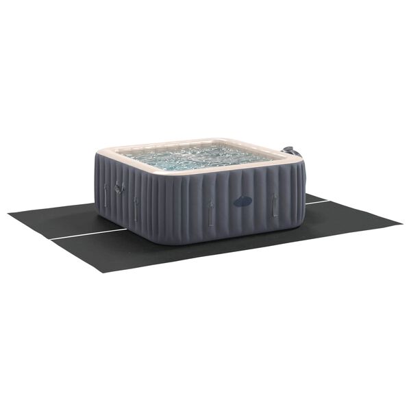 vidaXL Tapiz de suelo piscina geotextil poli&eacute;ster gris claro 300x220cm