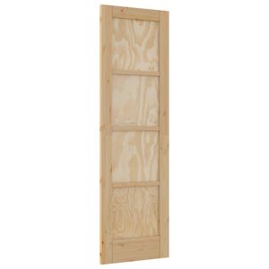 vidaXL Puerta Interior 61 x 198,5 cm Madera contrachapada Natural