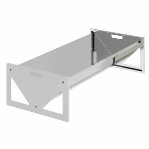 vidaXL Abrevadero para ganado Plateado 108 x 50 x 28 cm