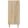vidaXL Aparador de madera de ingeniería roble Sonoma 90x34x80 cm