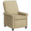 vidaXL Sill&oacute;n reclinable Verde gris&aacute;ceo 69 x 95 x 101 cm Tela
